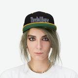 Unisex Flat Bill Logo Hat