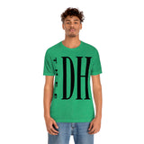 Thee DH Block Logo Unisex Jersey Short Sleeve Tee