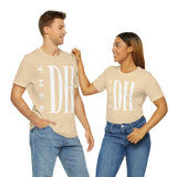 Thee DH Block Logo Unisex Jersey Short Sleeve Tee