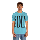 Thee DH Block Logo Unisex Jersey Short Sleeve Tee