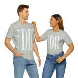 Thee DH Block Logo Unisex Jersey Short Sleeve Tee
