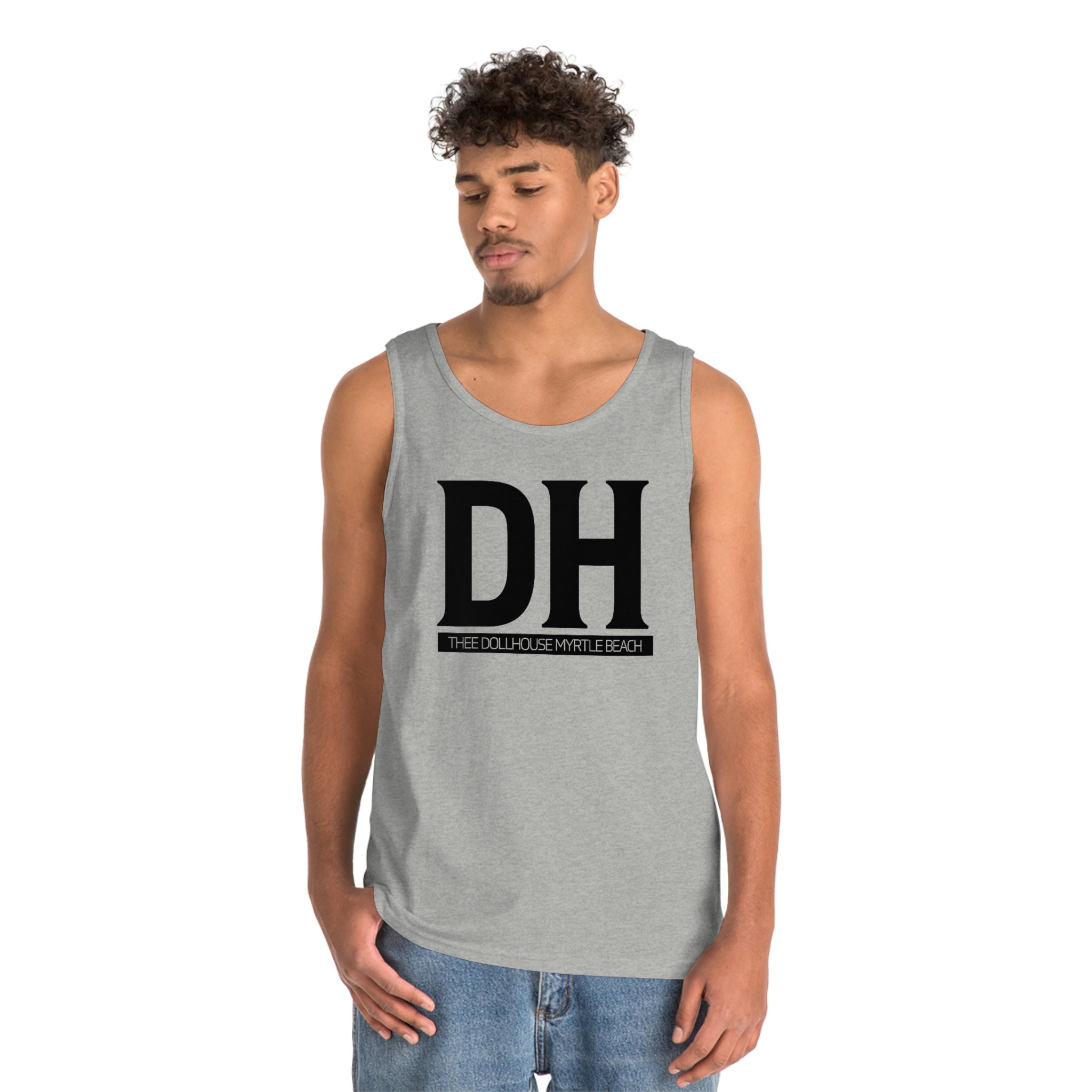 Thee DH MB Logo Unisex Heavy Cotton Tank Top
