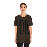Thee DH Block Logo Unisex Jersey Short Sleeve Tee