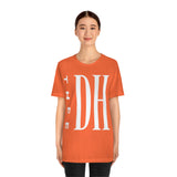 Thee DH Block Logo Unisex Jersey Short Sleeve Tee