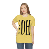 Thee DH Block Logo Unisex Jersey Short Sleeve Tee