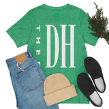 Thee DH Block Logo Unisex Jersey Short Sleeve Tee