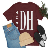 Thee DH Block Logo Unisex Jersey Short Sleeve Tee