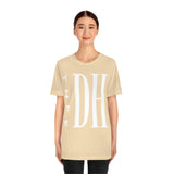 Thee DH Block Logo Unisex Jersey Short Sleeve Tee
