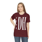 Thee DH Block Logo Unisex Jersey Short Sleeve Tee