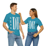 Thee DH Block Logo Unisex Jersey Short Sleeve Tee