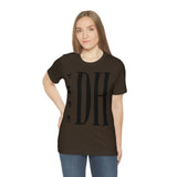 Thee DH Block Logo Unisex Jersey Short Sleeve Tee